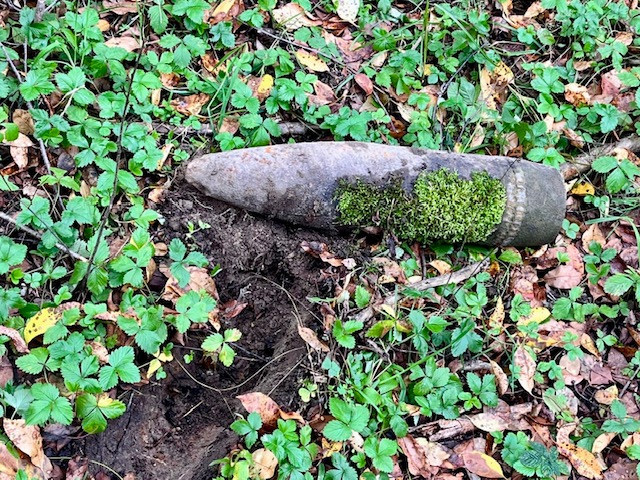 zdjęcie: odnalezione niewybuchy