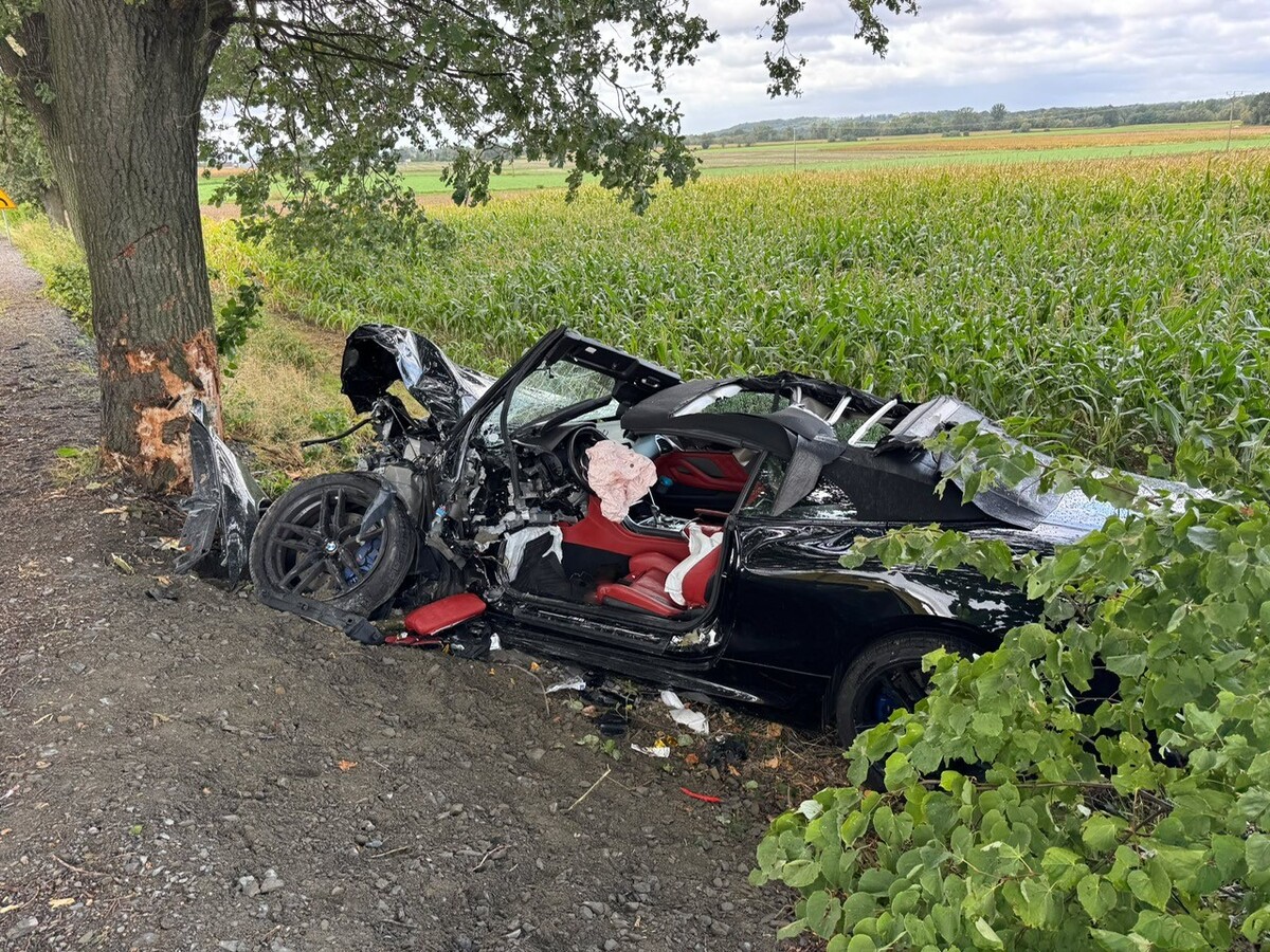 pojazd uszkodzony w darzeniu drogowym 