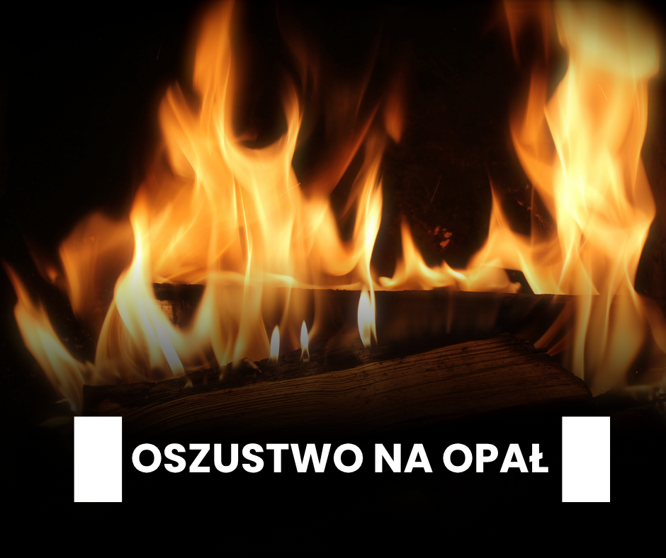 palący się ogień