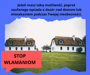 Na zdjęciach znajdują się grafiki :
1. Włamywacz wchodzi przez okno do pomieszczenia.
2. Na stole obok laptopa leżą pieniądze. 
3. W tle widać wodę, a na środku znajduje się telefon robiący zdjęcie. 
4. Dwa duże białe domy na zielonej trawie. 
5. Klucze są wsadzone w zamek do drzwi.