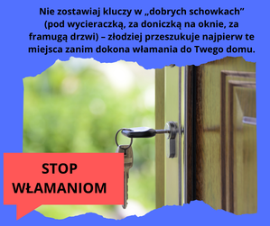 Na zdjęciach znajdują się grafiki :
1. Włamywacz wchodzi przez okno do pomieszczenia.
2. Na stole obok laptopa leżą pieniądze. 
3. W tle widać wodę, a na środku znajduje się telefon robiący zdjęcie. 
4. Dwa duże białe domy na zielonej trawie. 
5. Klucze są wsadzone w zamek do drzwi.