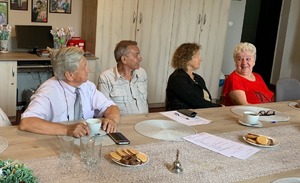 kolorowa grafika - spotkanie z seniorami