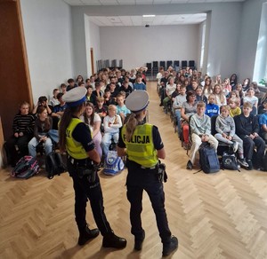 Kolorowa grafika - policjantki