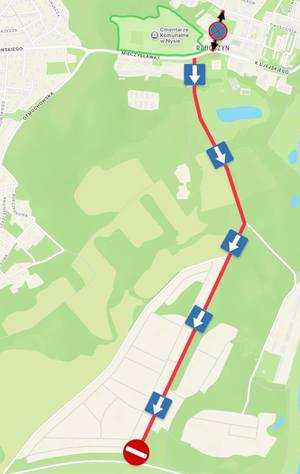 zmiana organizacji ruchu