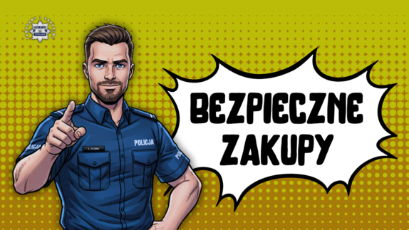 Zdjęcie: grafika przedstawiająca policjanta
