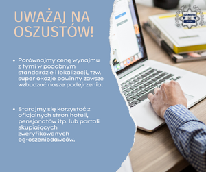 grafika uważaj na oszustów