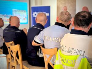 policjanci z Polski oraz Czech